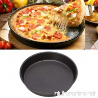 CHBC Professional Round Deep Dish Non-Stick Round Pizza Pan  8.5-Inch  Food-grade  High Temperature Resistant  Easy to Clean and Release. - B07FRZFC22
